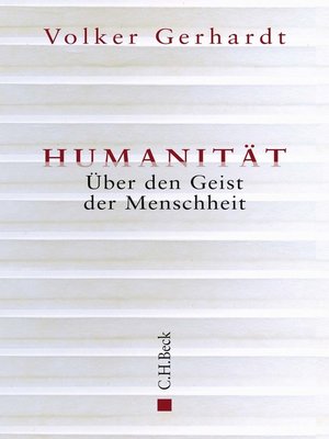 cover image of Humanität